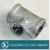 Hot dipped Galvanized casting iron pipe fittings with JianZhi Brand