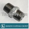 Hot dipped Galvanized casting iron pipe fittings with JianZhi Brand