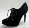 kitten heel black fash...