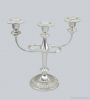 Metal candle holder candelabra holiday decoration