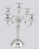 Metal candle holder candelabra holiday decoration