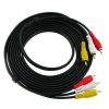 Premium 3 RCA to 3 RCA Cable 12Ft for Sony PS3