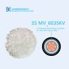 White Particle Insulation for Cable