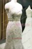 2013 new series mermaid lace applique beautiful wedding dress