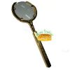 Metal Magnifier with "MADE IN RUSSIA" Sculpture/Golden Plated