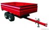 2.0T/3.0T 4 wheel dump trailer, farm trailer