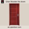 Wooden fire door