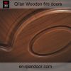 Wooden fire door