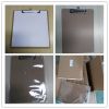 Letter Size MDF Clipboard with Low Profile Clip and Rounded Corners, Fiberboard MDF Hardboard Great for Schools, Office or Silent Auctions