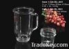 1.0L blender glass jar/cup supplier see through glass