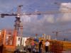 6t tower crane/50m boom hydraulic crane
