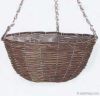 rattan hanging basket