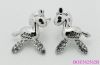 White Gold Plating Cute Horse Stud Earrings for Young Lady