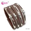 Luxury Quality Wrap Genuine Multilayer CharmLeather Brcelets for Women &amp; Men's