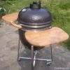 21" ceramic kamado mobile garden grills