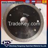 Cyclone mesh turbo diamond saw blade/ Wet cut/ Hot sale in 2016