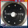 Cyclone mesh turbo diamond saw blade/ Wet cut/ Hot sale in 2016