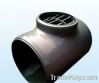 Stainless Steel Pipe Fitting Barred Tee