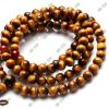 8mm round bead tigereye stone necklace for buddha bead necklace and fa