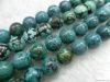 Natural turquoise round beads/Semi-precious stone loose beads/Gemstone