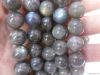 Labradorite Beads/Semi-precious stone loose beads/Round Beads