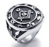 fashion Masonic ring stainless steel ring for men
