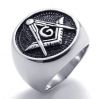 fashion Masonic ring stainless steel ring for men