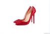 2013 new design  rivet sexyhigh heel shoe red bottom 11cm heels shoes