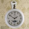 Antique Clock, wall clock with double-sided,