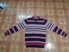 Mans Stripe V/Neck Lon...