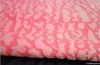 Polyester knitted plush fabric