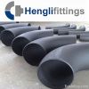 butt welded black painting seamless pipe bend