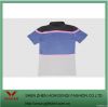 Cotton Pique Stripe Men Golf Top