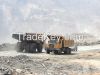 Mining dump truck