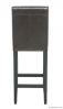 Leather and Wood Bar Stool