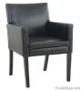 KD Low Price Leather Dining Chair Lounge Chair Arm Chair