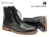 high-end genuine leather boot men  