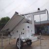 Mobile solar light tower