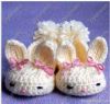 crochet baby/infant first walk shoes