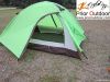 New High ventilation 2 person 2 doors double wall dome camping tent