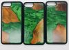 Resin + Wood Phone Cases Creative Mobile Phone Wooden Cover Factory