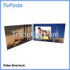 2016 Topoda lcd video brochure card