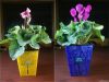 Acrylic Bulk Indoor Table Plastic Flowerpot