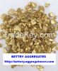 gold coated glass aggr...