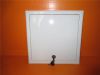 steel access panel with key lock white powder coating
