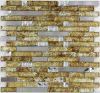 Stainless steel mosaic tile wall tile backsplashes .bathroom tile