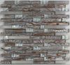 Stainless steel mosaic tile wall tile backsplashes .bathroom tile