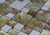 Stainless steel mosaic tile wall tile backsplashes .bathroom tile