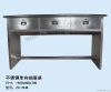 stainless steel one-way drawer office desk
