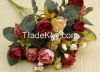 european style rose silk rose flower home room decoration good quality cheap price hot sell 